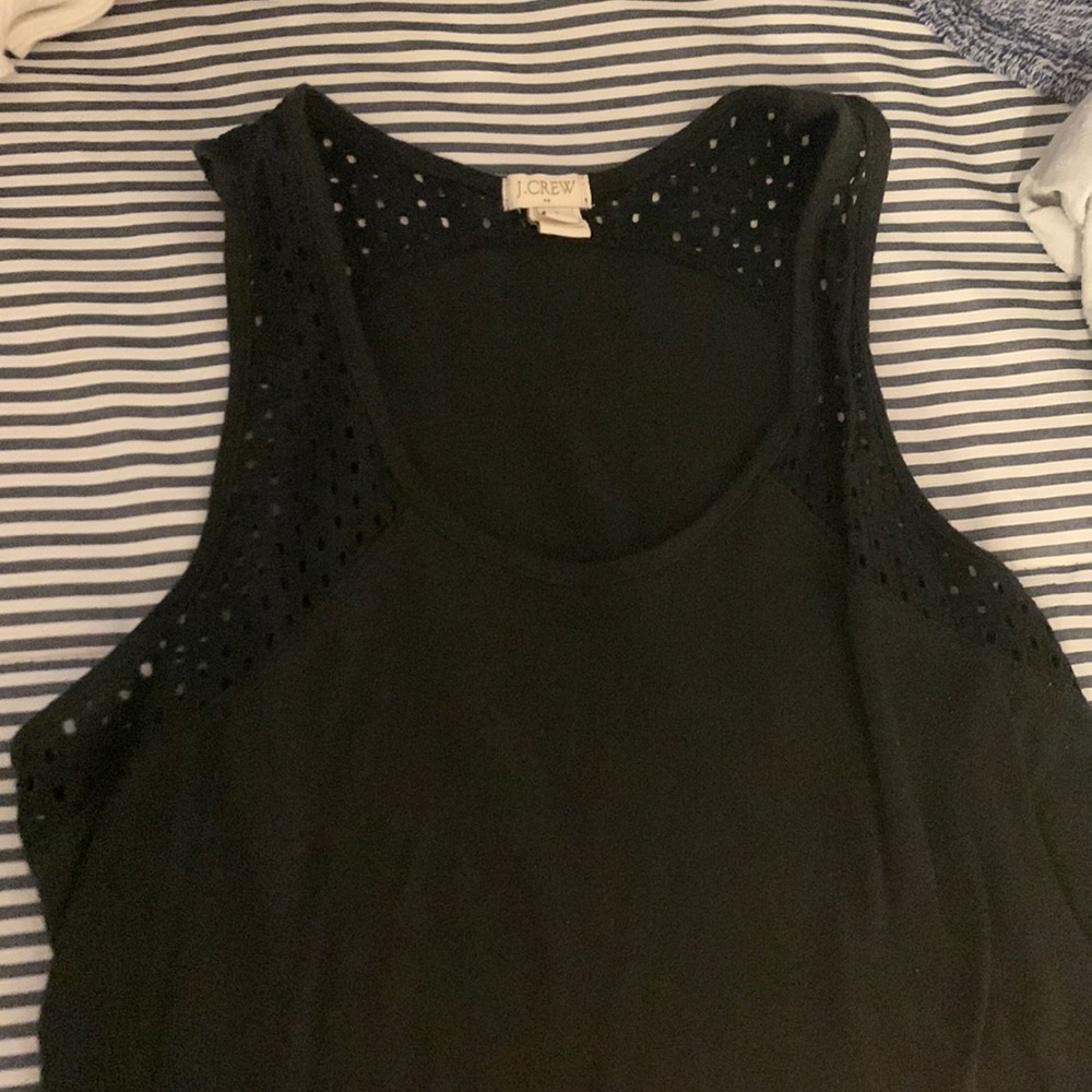 Jcrew Black Tank Top